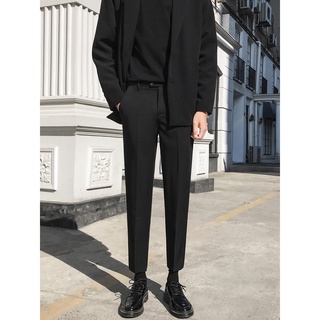 quần tây nam ống côn vải co dản phong cách hàn quốc phông slim fit có 6 màu
