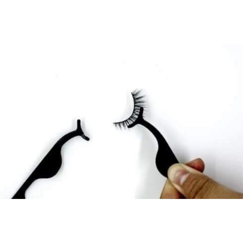 Nhíp bầu kẹp / gắp lông mi giả hàng dày dặn, chắc chắn, khít và đẹp nhiều màu sắc
