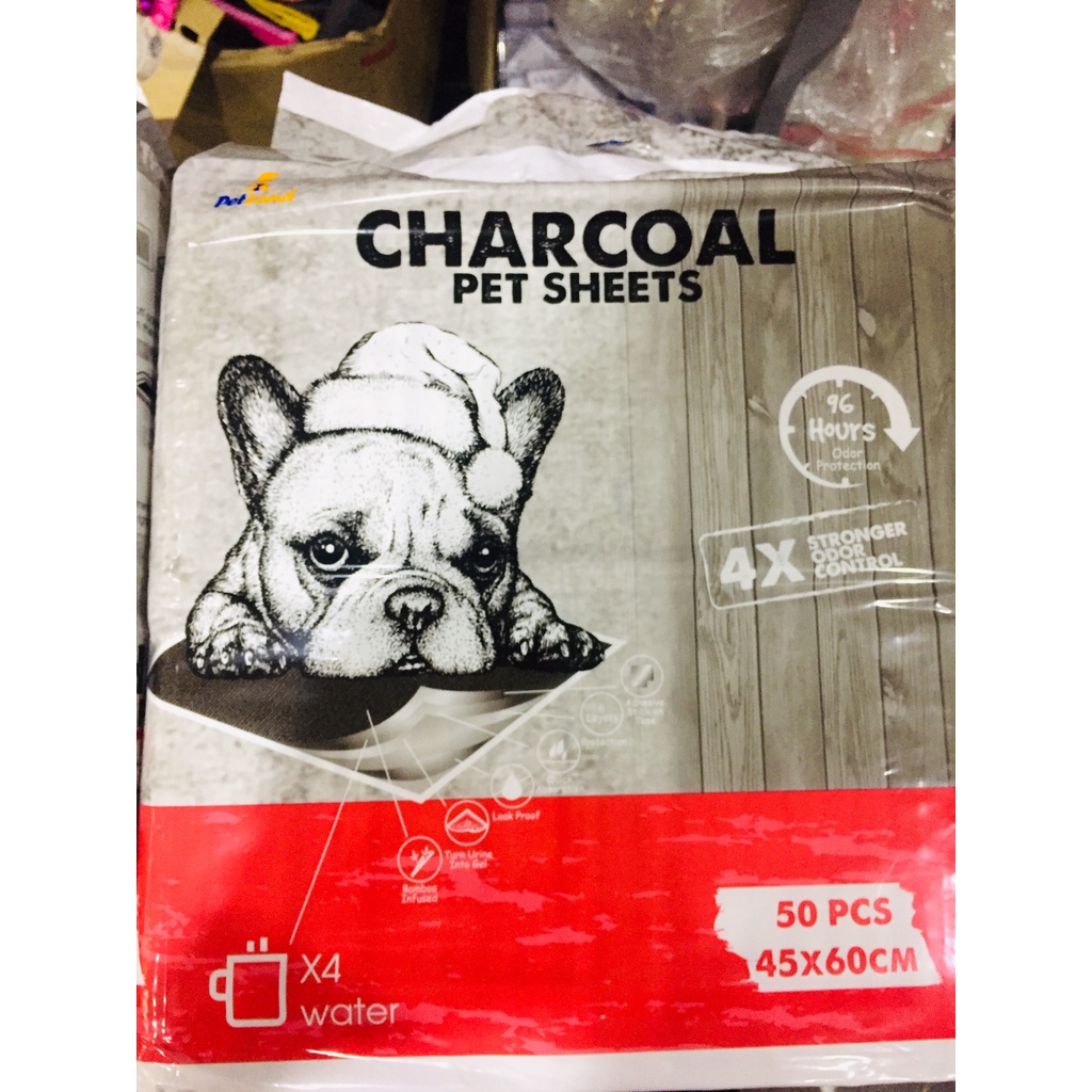 Bịch tã lót cho chó mèo, tã lót chuồng siêu thấm hút khử mùi charcoal - ảnh sản phẩm 5