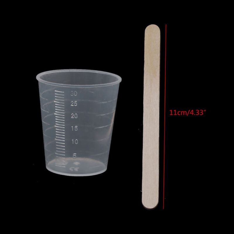Sa Bộ Dụng Cụ Hỗ Trợ Đo Lường 30ml Làm Đồ Thủ Công