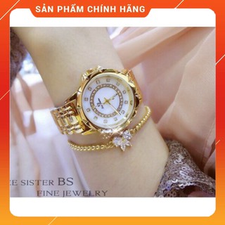 ( Giá Tốt Nhất )   ĐỒNG HỒ NỮ BS CHÍNH HÃNG D995-1 ĐÍNH ĐÁ XỊN CHỐNG NƯỚC TỐT AH510 ( Sản Phẩm Chính Hãng )
