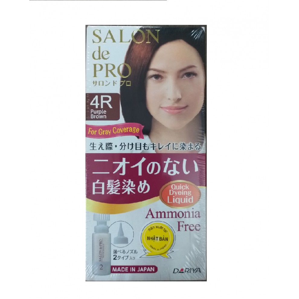 Nhuộm tóc phủ bạc Dariya Salon de Pro 4r