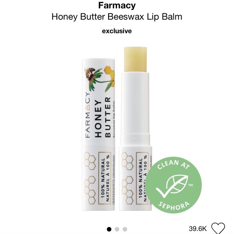 Son dưỡng Farmacy Honey Butter Beeswax Lip Balm