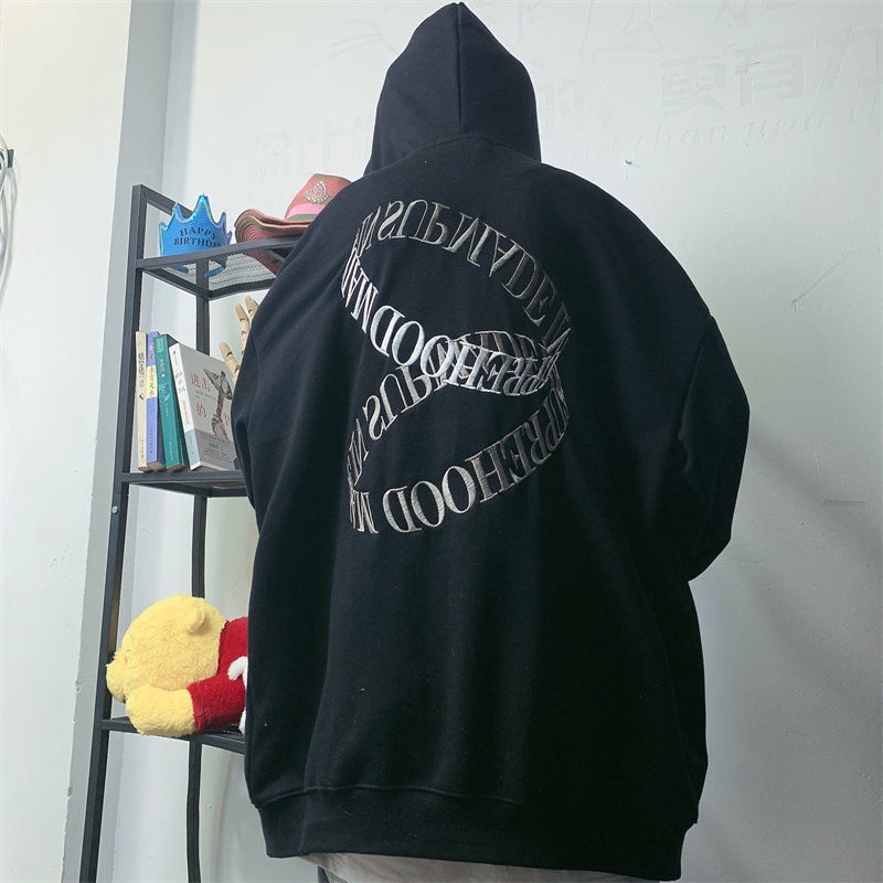 ZHELIHANGFEI Áo len dệt kim thêu tay dài cổ chữ retro