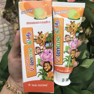 Kem đánh răng trẻ em thảo dược Valentine Kiddy 50g