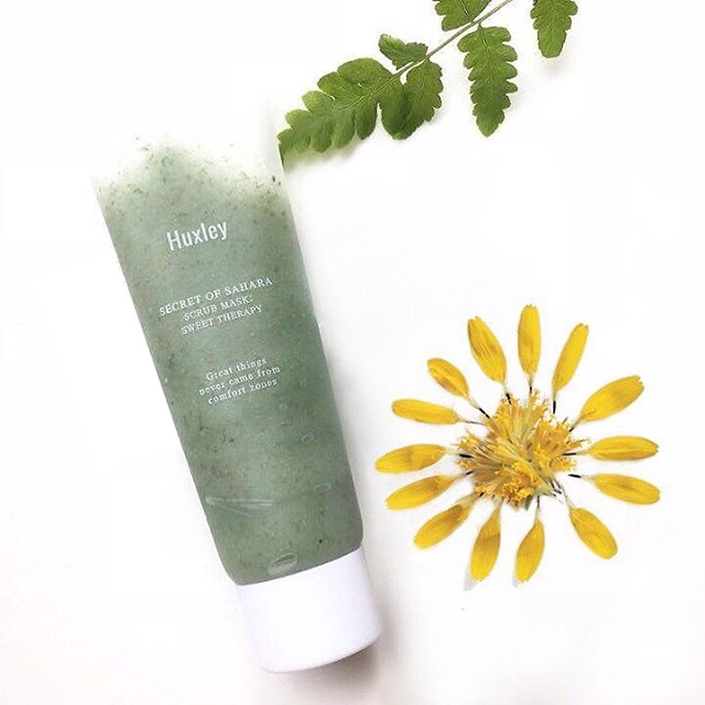 Mặt Nạ - Tẩy Tế Bào Chết Mặt Huxley Scrub Mask Cho Da Dầu Mụn Nhạy Cảm