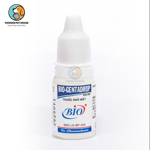 Nhỏ mắt Bio Genta Drop dành cho chó mèo