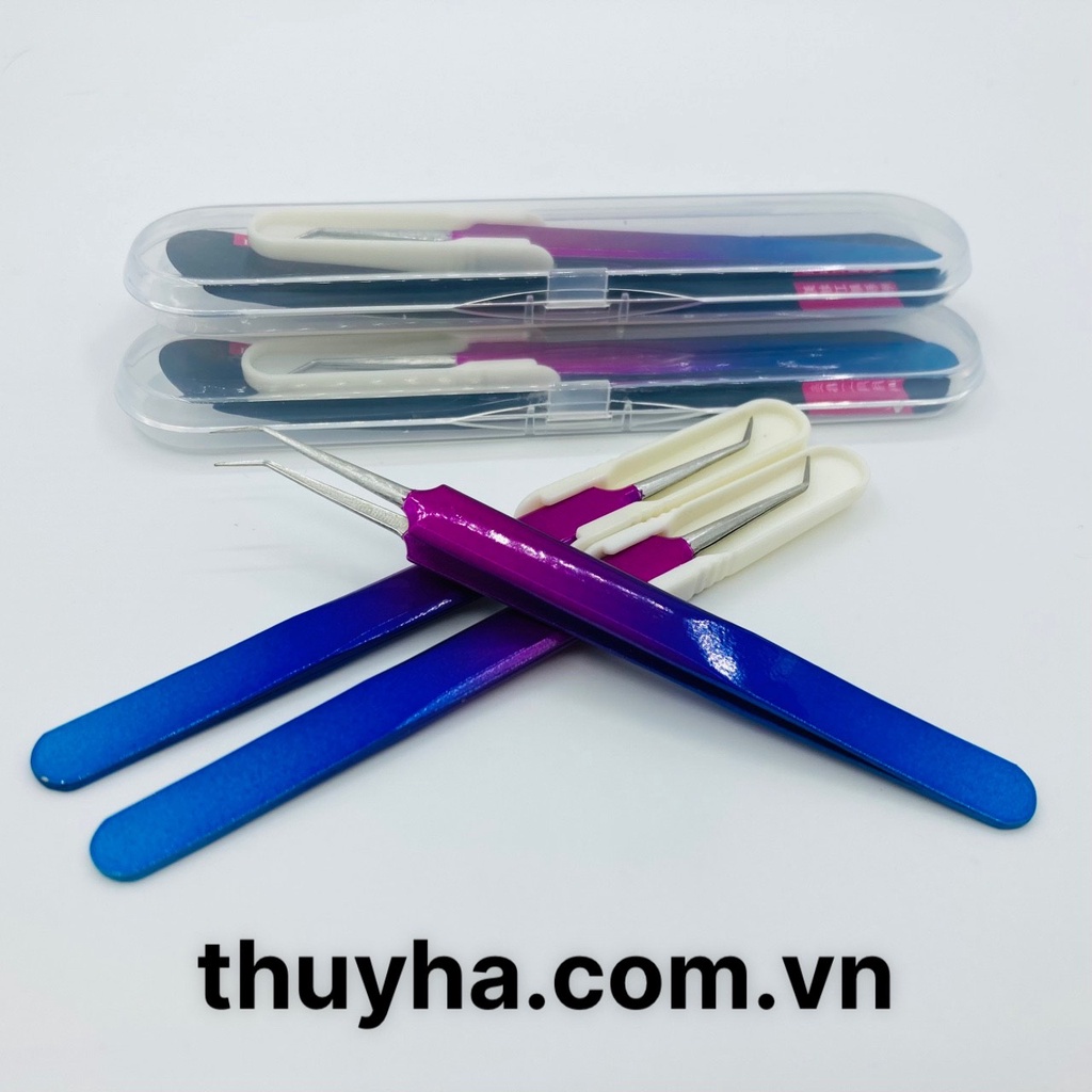 Nhíp tách kim 7 màu NỐI MI_keo nối mi_dụng cụ nối mi_THÚY HÀ