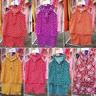 Combo 2 bộ yếm thun lạnh bé gái