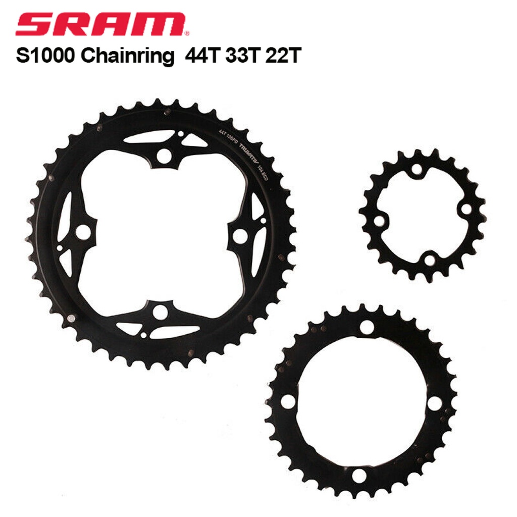 nring 3X10S 44-33-22T 104 BCD MTB Chainring Xe Đạp Xe Đạp 104BCD Xe Đạp Leo Núi Crown Chainwheel Bán