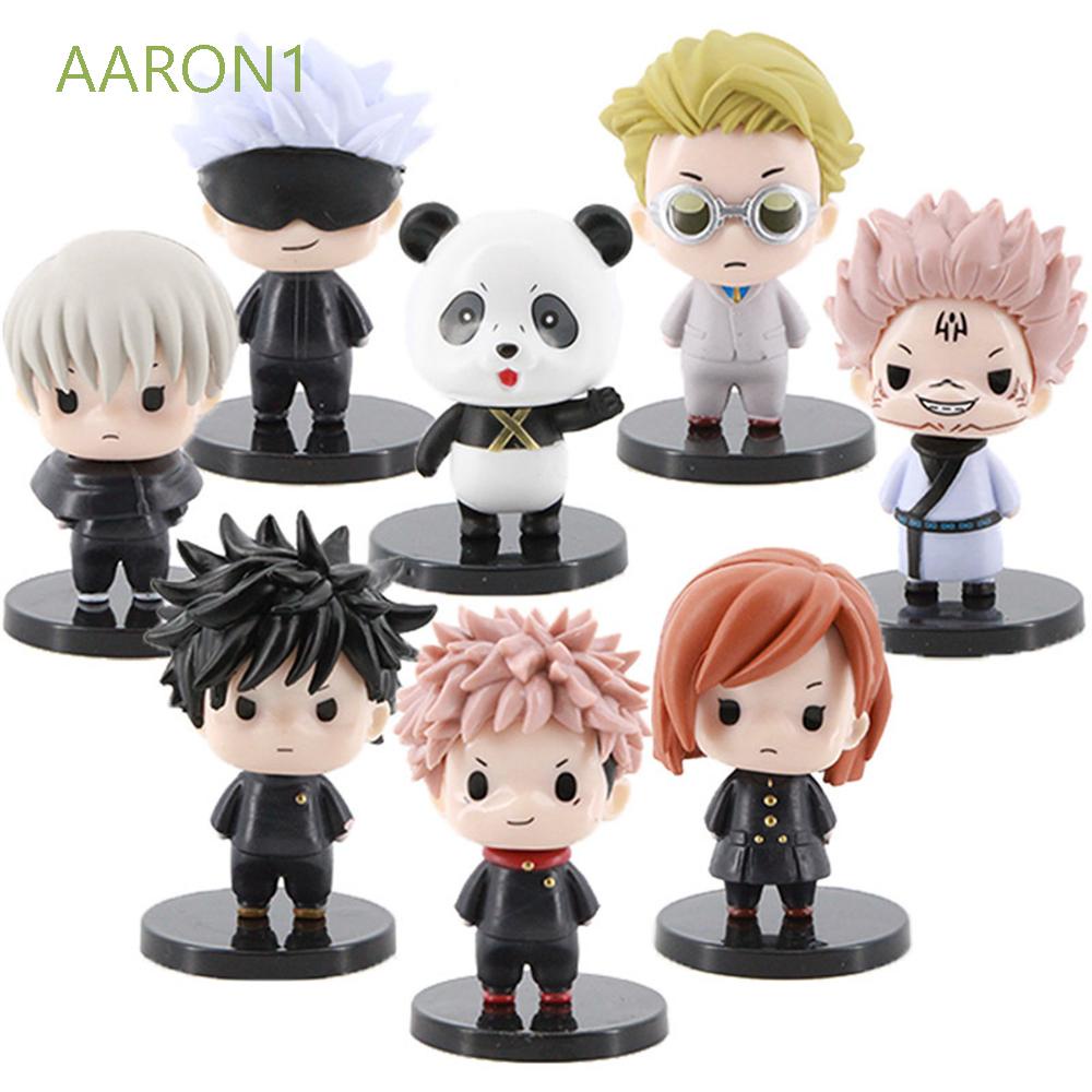 Set 8 mô hình nhân vật anime Jujutsu Kaisen bằng PVC chất lượng cao