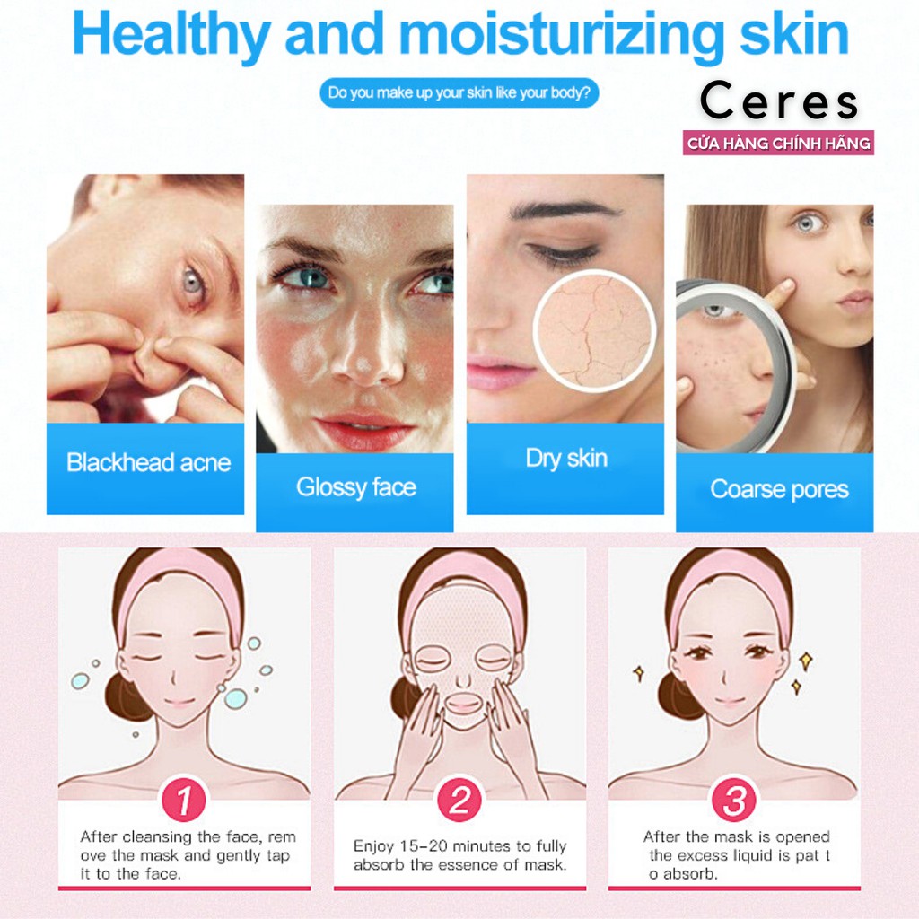 Mặt Nạ 💎𝑭𝒓𝒆𝒆𝒔𝒉𝒊𝒑💎 Mask Đá Băng - Mặt Nạ Giấy Dưỡng Da Nội Địa Trung Images | BigBuy360 - bigbuy360.vn