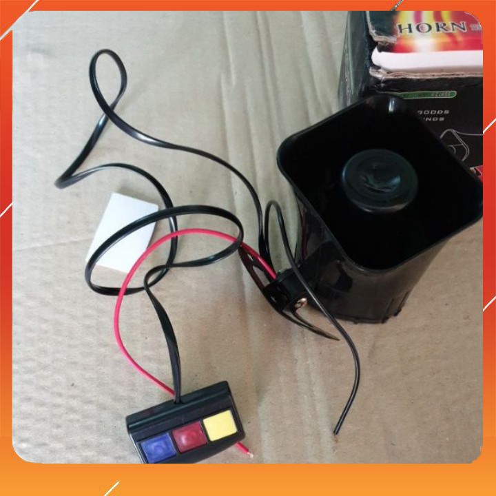 Còi hú 3 chế độ CÓ VIDEO âm thanh lớn dành cho ô tô xe máy xe đạp điện