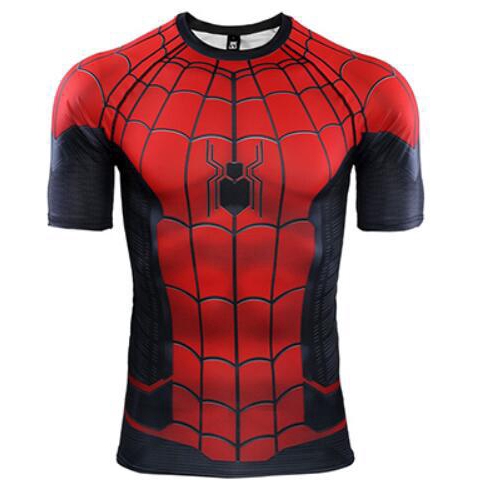 Áo Thun Tay Dài / Tay Ngắn Tuỳ Chọn Họa Tiết In Hình Người Nhện 3D Cá Tính Cho Nam