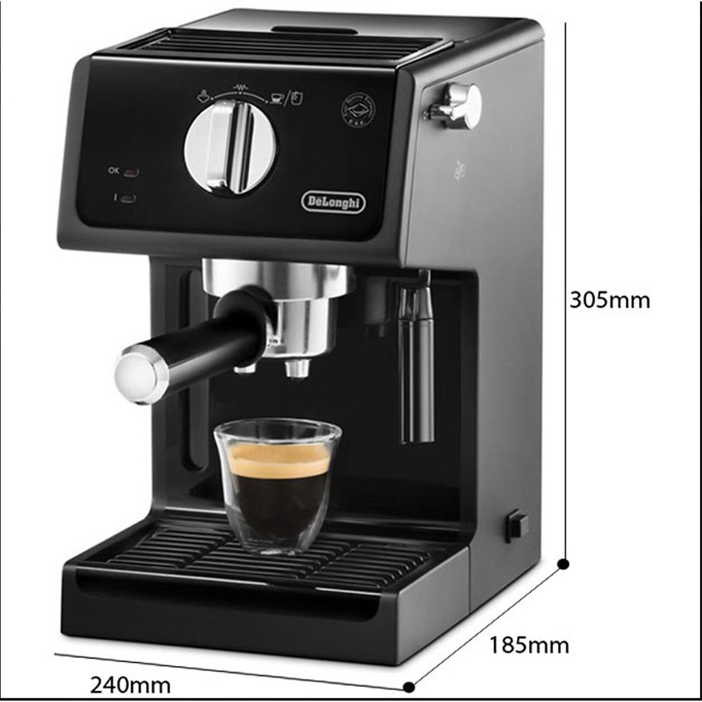 Máy pha cà phê Delonghi ECP31.21, Bảo hành chính hãng 12 tháng