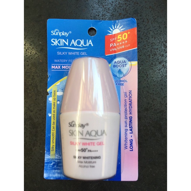 5G_KEM Sunplay Skin Aqua Clear White SPF50+, PA++++: Sữa Chống Nằng Dưỡng Da Trắng Mịn Tối Ưu