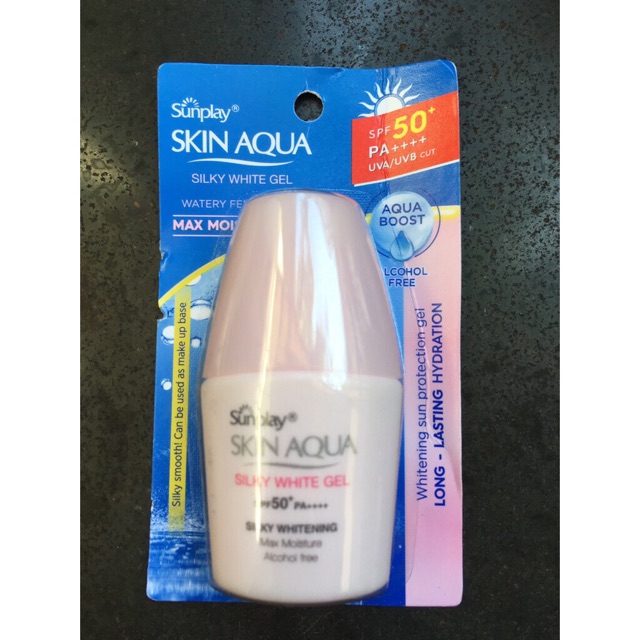 5G_KEM Sunplay Skin Aqua Clear White SPF50+, PA++++: Sữa Chống Nằng Dưỡng Da Trắng Mịn Tối Ưu