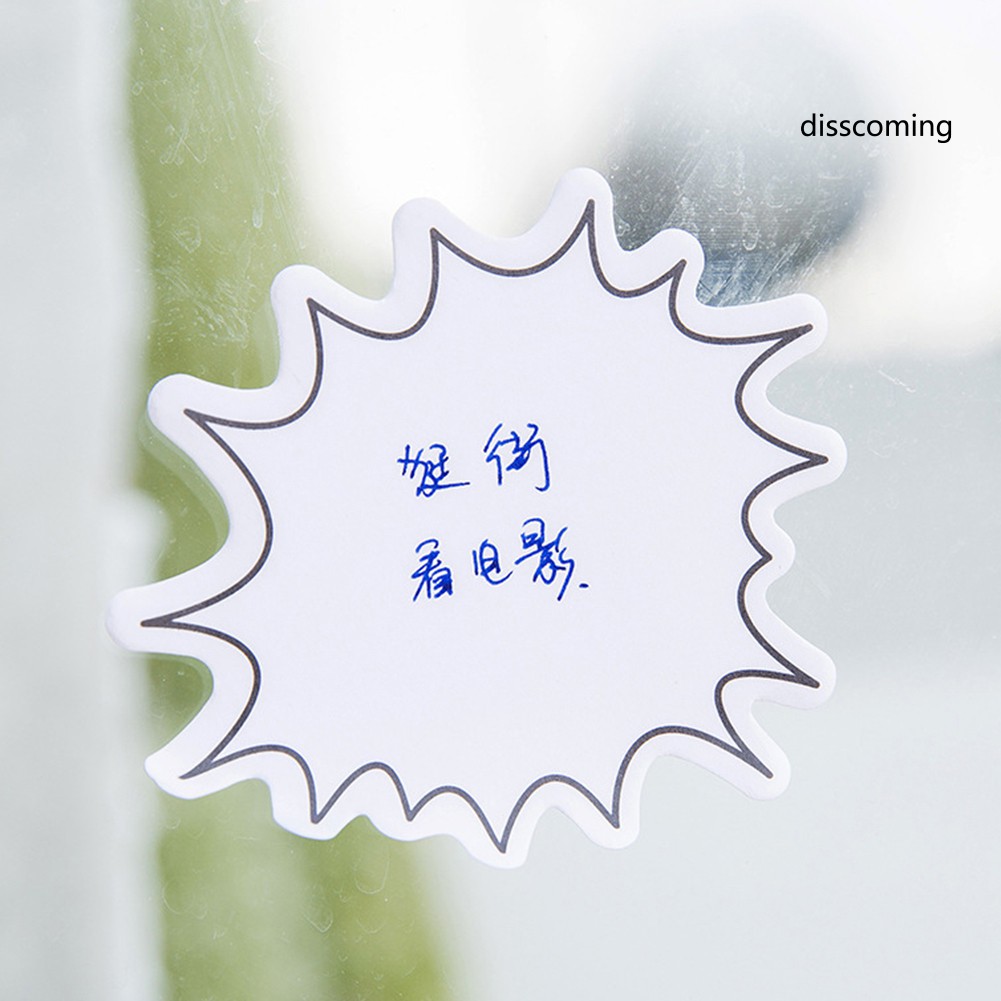 Xấp Giấy Ghi Chú Hình Đám Mây Dễ Thương