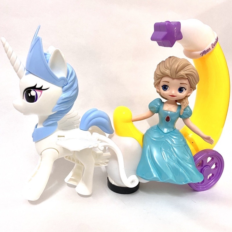 🌈 Lồng Đèn Trung Thu Cho Bé, Đèn Lồng Pony chở Công Chúa Elsa Bạch Tuyết Cầm Tay Có Nhạc Giá Rẻ Mẫu Mới 2022 🌈
