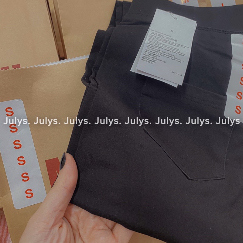 QUẦN LEGGING muji kèm túi (ảnh thật shop chụp kèm ảnh cận chất)