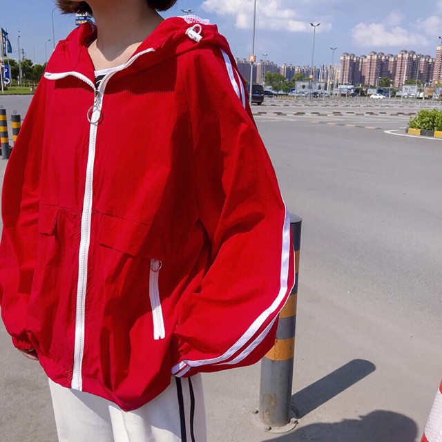 Áo khoác gió nữ form rộng