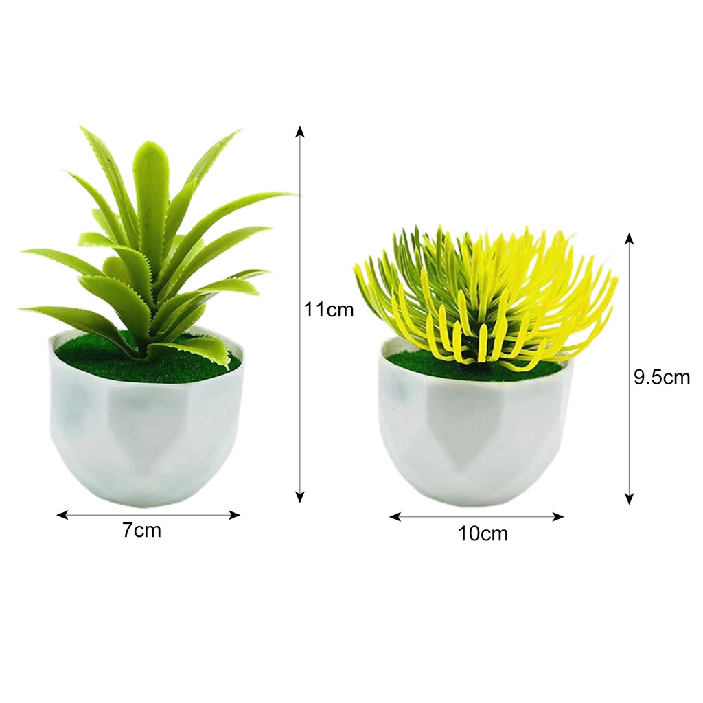 Chậu Cây Cảnh Nhân Tạo Bằng Nhựa Chống Nước Không Tưới Nước