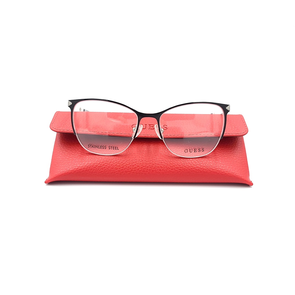 Gọng kính cận GUESS GU2666_53_001 hàng hiệu ITALY