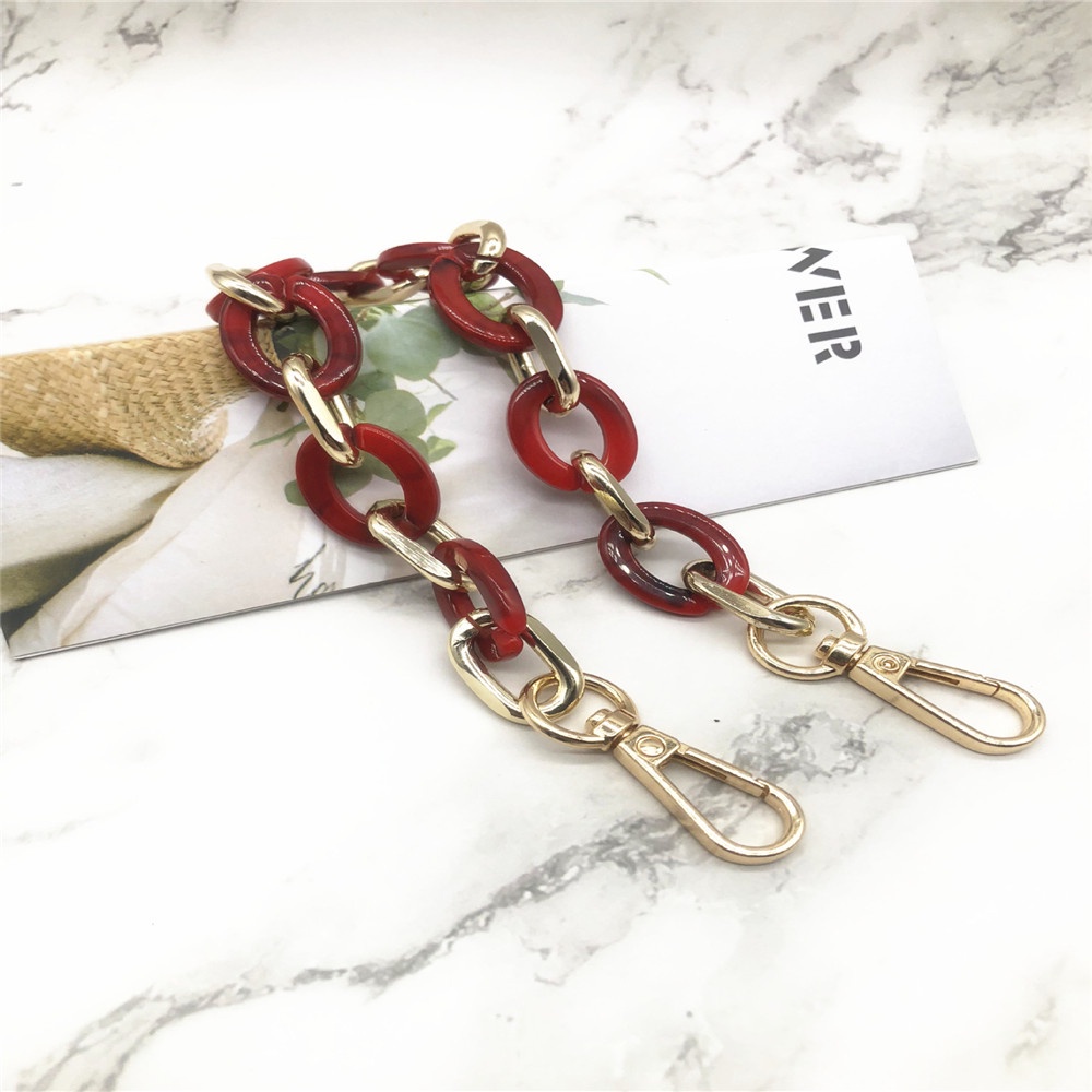 Dây đeo túi xách thay thế bằng acrylic có thể tháo rời tiện dụng dành cho nữ