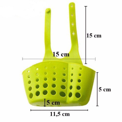 Giỏ nhựa dẻo đựng đồ ở bồn rửa bát