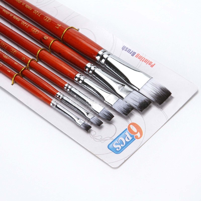 Set 6 Cọ Vẽ Tranh Màu Nước Chuyên Nghiệp