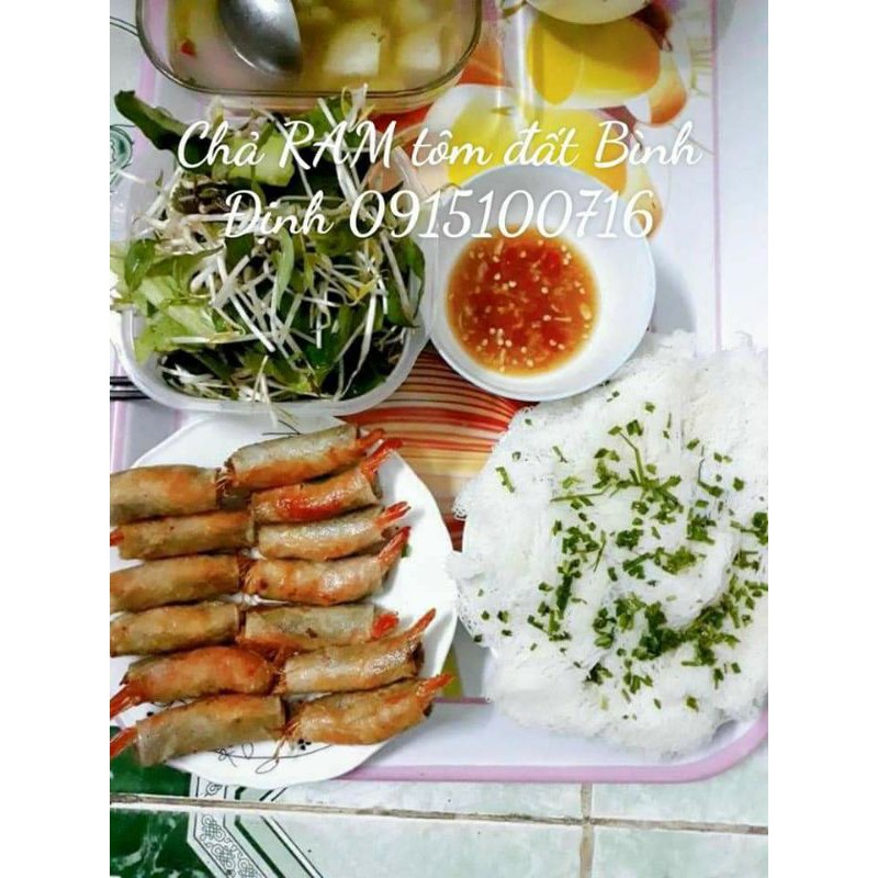 CHẢ RAM TÔM ĐẤT BÌNH ĐỊNH 500GR | BigBuy360 - bigbuy360.vn