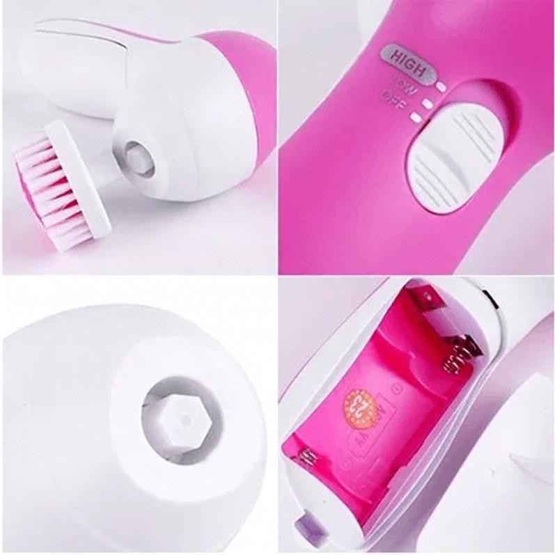 Máy Massage Và Rửa Mặt 5 trong 1 Beauty Care Massager