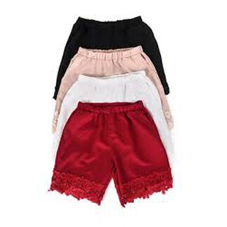 Quần Short Viền Ren