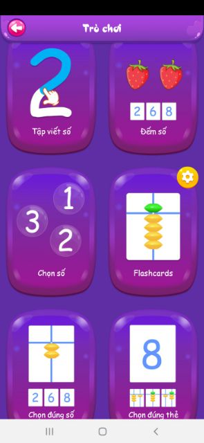 Thẻ học Kis Up Soroban cho bé