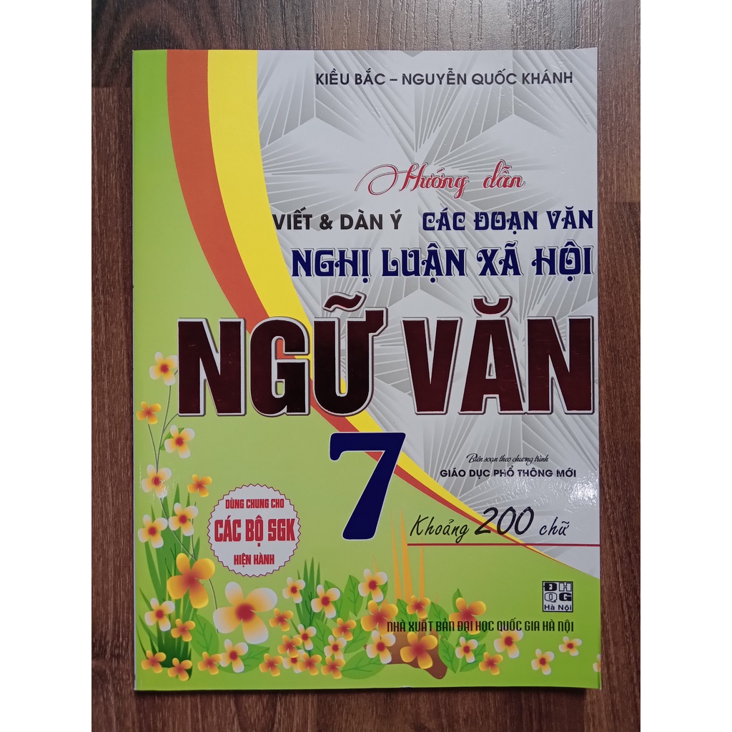 Sách - Hướng Dẫn Viết Dàn Ý Các Đoạn Văn Nghị Luận Xã Hội Ngữ Văn Lớp 7