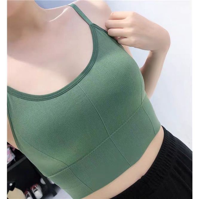 Áo bra nữ không gọng co giãn tập gym, yoga, thể thao BR15