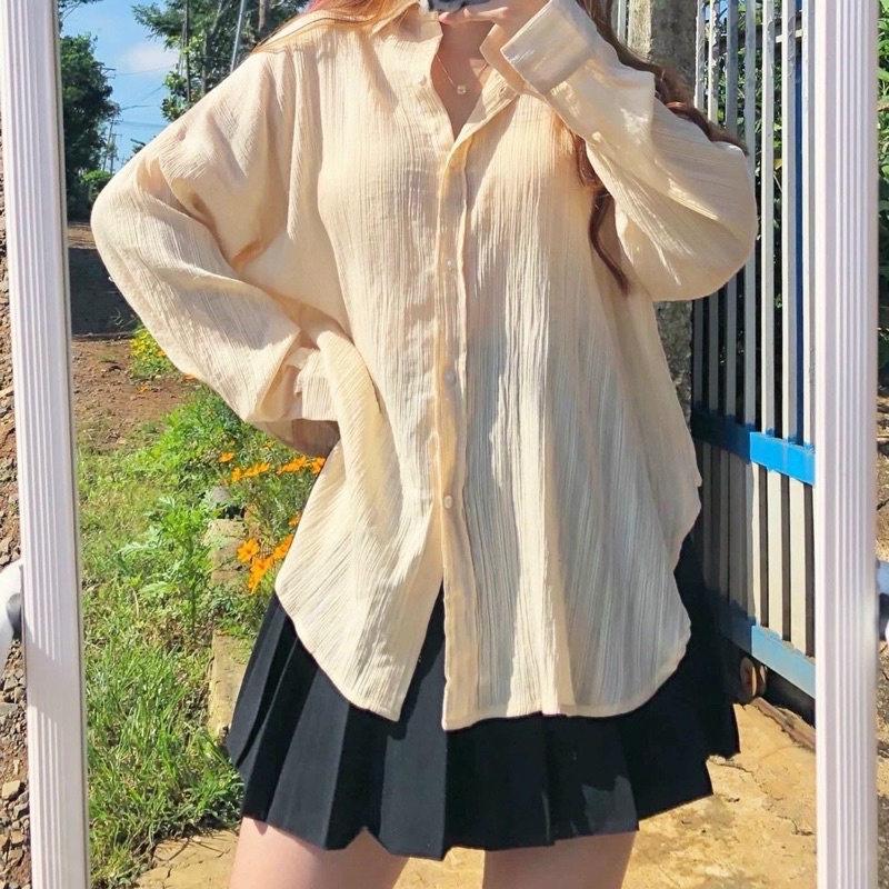 ÁO SƠMI FORM RỘNG