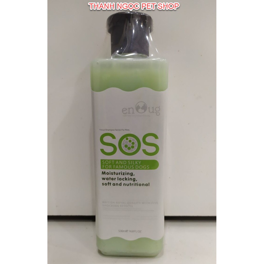 [Bán Buôn/ Bán Sỉ] Sữa Tắm SOS 530ml Dành Cho Chó Mèo