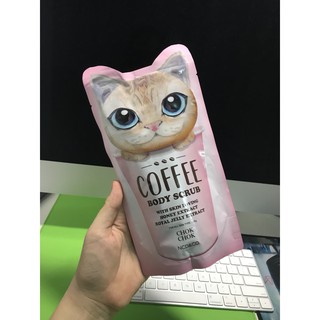 Tẩy tế bào chết toàn thân đường đen chok chok coffee body scurb