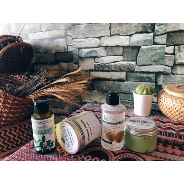 COMBO HOÀN THIỆN CHO DA DẦU (Winter Beauty homemade)