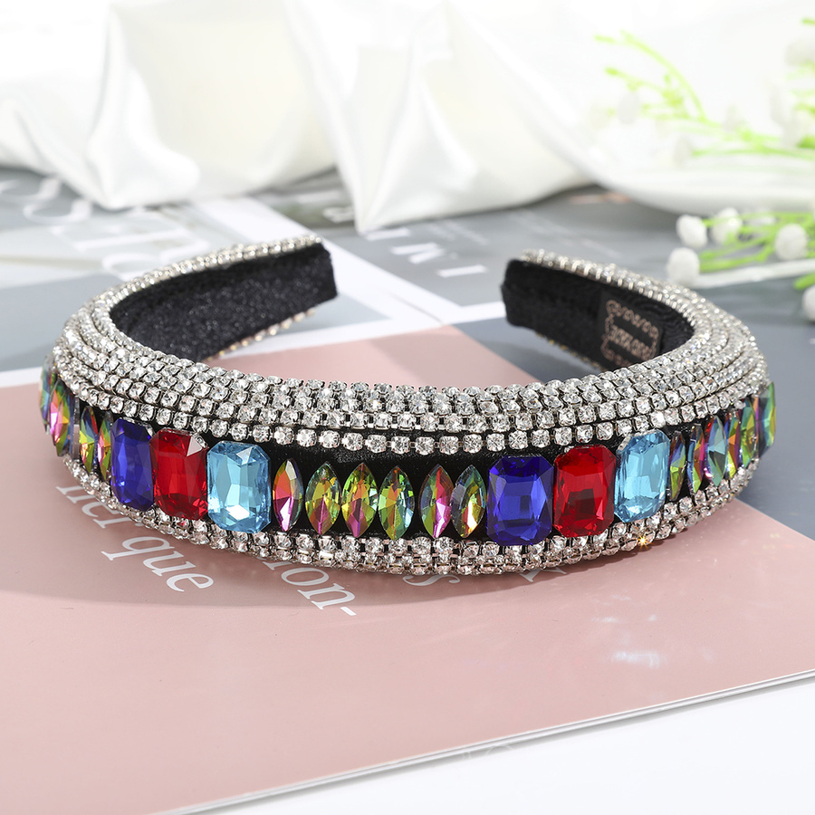 Băng Đô Cài Tóc Đính Đá Nhân Tạo Sang Trọng Dành Cho Nữ