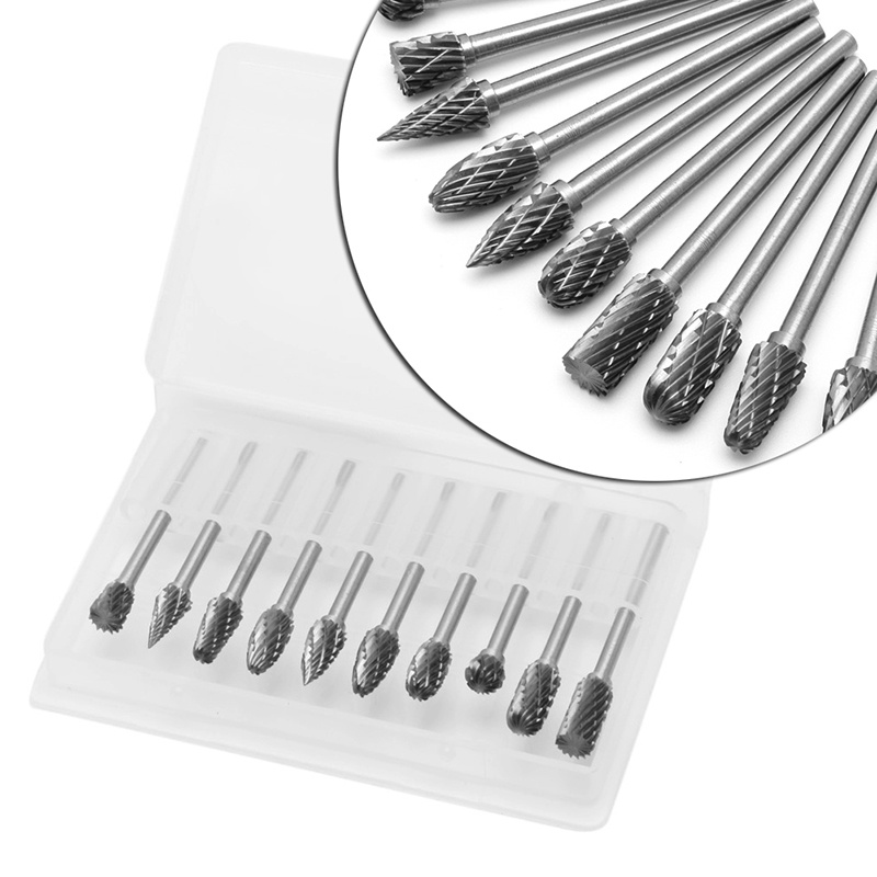 Set 10 Mũi Khoan Hợp Kim 1 8 6mm Cao Cấp Tiện Dụng