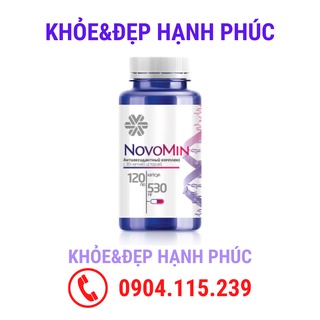 [Novomin Siberian] Novomin thực phẩm bảo vệ sức khỏe Siberian Hobomint Formula 4 – 120 viên/lọ