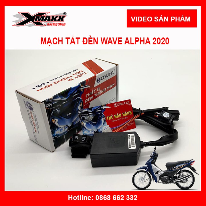 Công tắc tắt đèn xe máy Honda đời mới Air Blade | LEAD | Vision | Wave Alpha | RSX | Blade 110 | Winner X