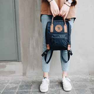[Auth] Balo nữ Kanken Mini No.2 Navy vải G1000 cao cấp bảo hành 2 năm