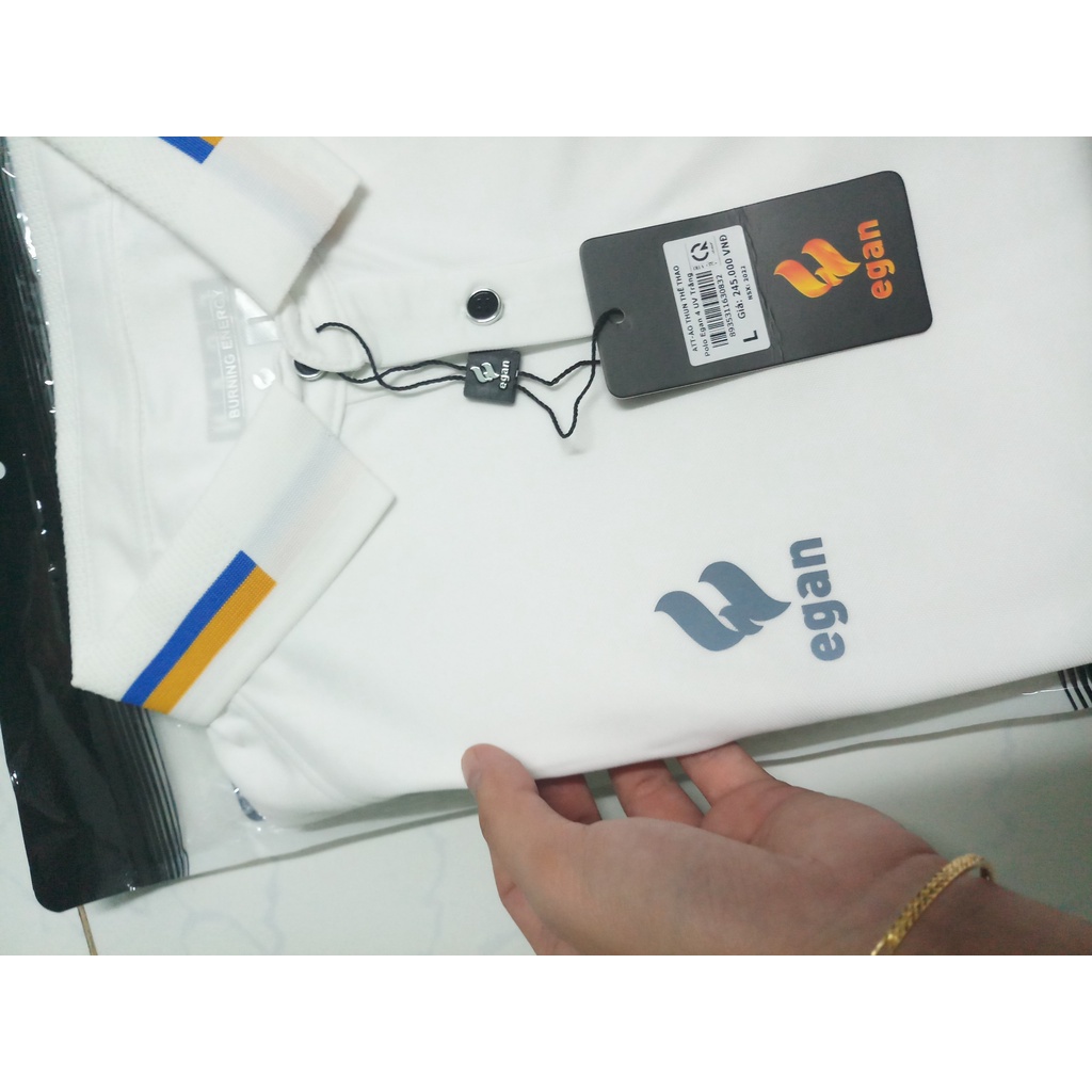Áo thời trang nam, áo polo có cổ tay ngắn Egan 4 UV - Dungcusport