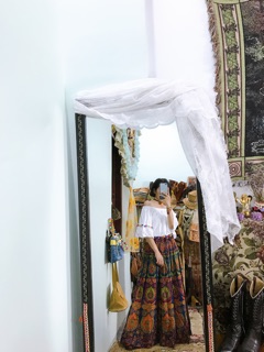 Chân váy boho
