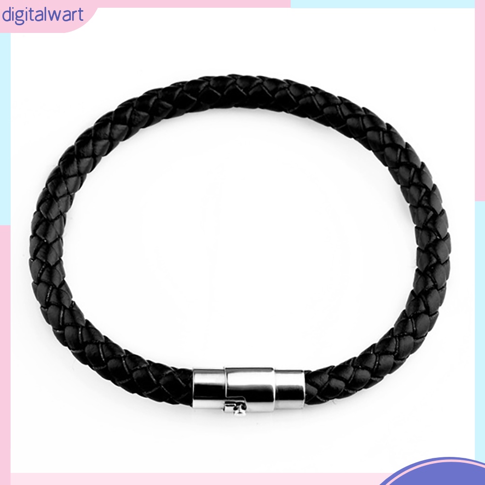 Vòng Tay Bện Dây Da Thời Trang Cho Nữ