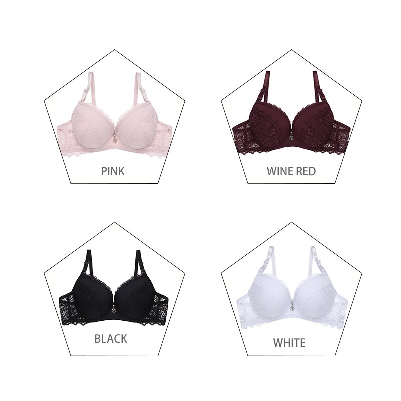 Áo Ngực Cổ Chữ V Họa Tiết Hoa Quyến Rũ Cho Nữ