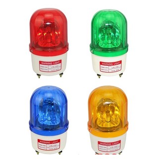 Đèn cảnh báo, đèn xoay cảnh báo công trường có đủ màu sắc